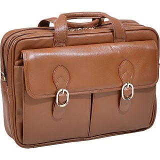 Kenwood Leather 15.4 Laptop Case   Cognac