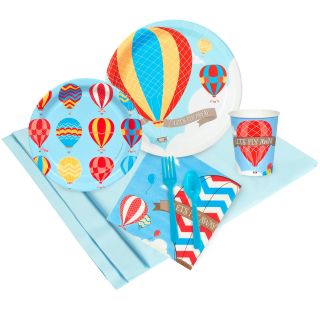 Up, Up and Away Just Because Party Pack for 8