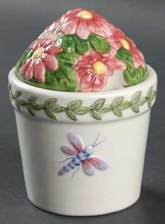 Portmeirion Botanic Garden Countertop Collection Figurine Sugar Bowl & Lid, Fine
