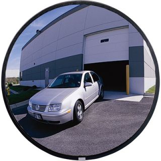 See All Outdoor Convex Safety Mirror   26in. Dia., Acrylic, 28 Ft. View, Model#