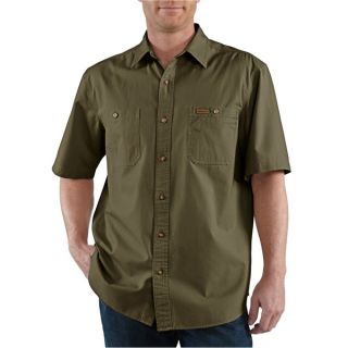Carhartt Trade Shirt   Short Sleeve (For Men)   FIELD KHAKI (S )