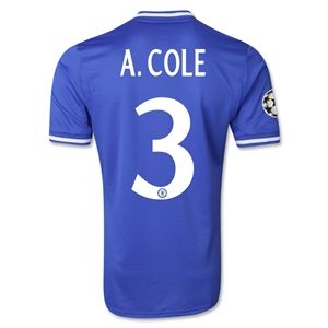 adidas Chelsea 13/14 A.COLE Authentic Home Soccer Jersey