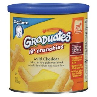 Gerber Graduates Lil Crunchies Cheddar   1.48 oz. (6 Pack)