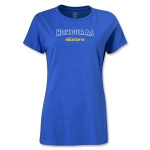 hidden CONCACAF Gold Cup 2013 Womens Honduras T Shirt (Royal)