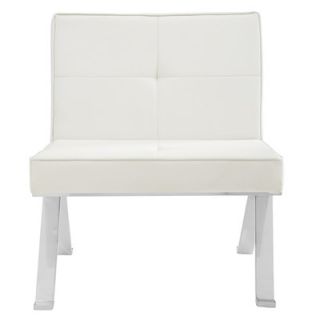 Sunpan Modern Eos Slipper Chair 7503 Color White