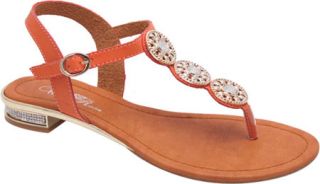 Womens L & C Electra 02   Orange Sandals