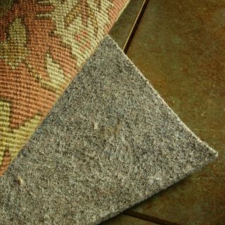 Surya Rugs 100% Felted Wool Reversible Rug Pad Multicolor   PADF 410710, 4.8 x