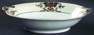 Noritake 42200 9 Oval Vegetable Bowl, Fine China Dinnerware   Raised Gold,Orang