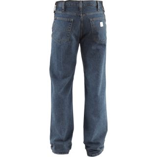 Carhartt Relaxed Fit Straight Leg Jean   Deep Stone, 32 Inch Waist x 32 Inch