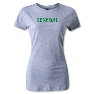 Senegal FIFA Beach World Cup 2013 Womens T Shirt (Gray)