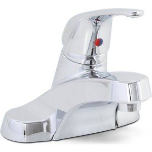 Premier Faucets 106169 Westlake Single Handle Lavatory Faucet with Stainless Ste
