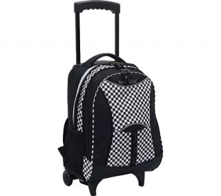 US Traveler Pacific Gear Lightweight Wheeled Backpack   Checker Backpacks