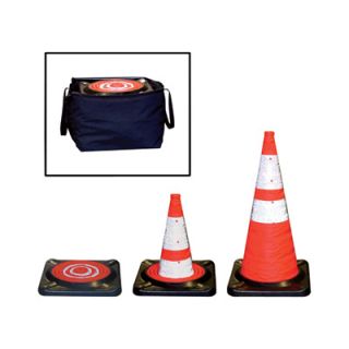 Dicke Collapsible Safety Cones   5 Pk., 28in. H., Model# CC5B