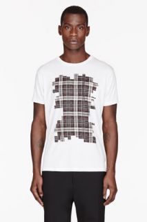 Marc By Marc Jacobs Ivroy Digital Plaid Print Bromley T_shrit