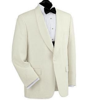 White Dinner Tuxedo Jacket  Sizes 48 52 JoS. A. Bank