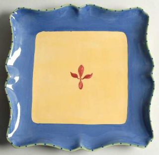 Pfaltzgraff Pistoulet Square Dinner Plate, Fine China Dinnerware   Stoneware, Mu