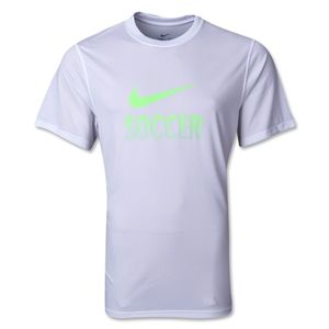 Nike Legend Soccer T Shirt (White)