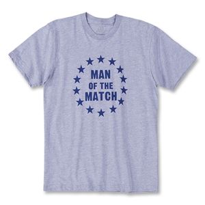 Objectivo Man on the Match Soccer T Shirt (Gray)