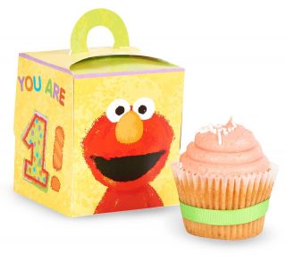 Sesame Street Elmos 1st   Cupcake Boxes (4)