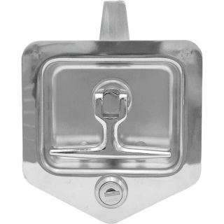 Buyers Stainless Steel Folding T Latch With Blind Studs and Gasket   Fits 3 3/4