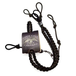 Duck Commander Braided Lanyard With Removable Clips (BlackDimensions 8.25 inches x 8.25 inches x 0.5 inchWeight 0.15 pound )
