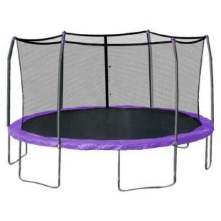 Skywalker Oval Trampoline with Enclosure   Purple (17)