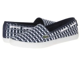 Lacoste Marcie P Nautical PNG Womens Slip on Shoes (Blue)