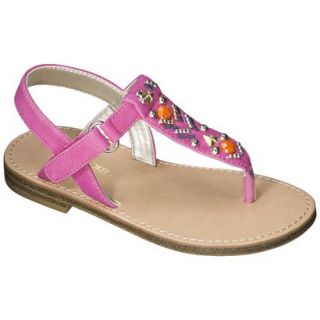 Toddler Girls Cherokee Jolanda Thong Sandals   Pink 5