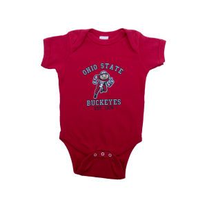 Ohio State Buckeyes NCAA Infant Red Buckeye Onesie