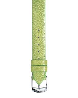 Apple Green Galuchat Bracelet Strap, 12mm