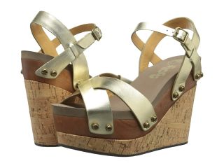 Flogg Lexi Womens Wedge Shoes (Gold)