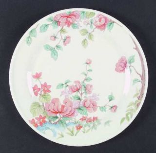 Mikasa Beacon Hill Dinner Plate, Fine China Dinnerware   Peach&Orange Floral,Tea