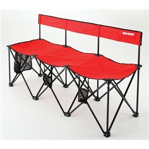 365 Inc Insta Bench LX 3 Seater (Red)