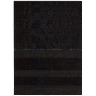 Calvin Klein Vale Onyx Black Rug (4 X 6)