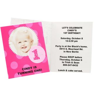 Everything One Girl Personalized Invitations