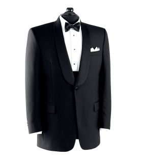 Black Shawl Tuxedo Jacket  Sizes 48 52 JoS. A. Bank