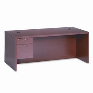 HON 11500 Series Valido Executive Desk with 0.75 H Right Pedestal HON11585RA