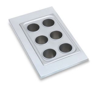 Vollrath Adapter Plate with Six Holes, for 78710 Bain Marie Pots