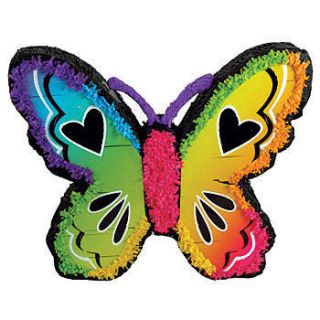 Neon Butterfly Pinata