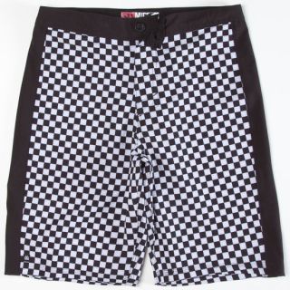 Boss Checker Boys Hybrid Shorts   Boardshorts And Walkshorts In One Black