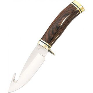 Buck Zipper Fixed Knife (BrownBlade materials Stainless SteelHandle materials Birch woodBlade length 4 1/4 InchHandle length 4 InchWeight .69Dimensions 11.5 inches x 3 inches x 2.5 inchesBefore purchasing this product, please familiarize yourself wi