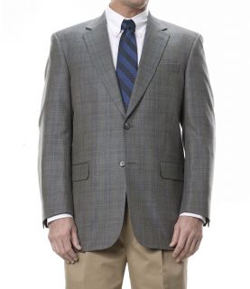 Signature 2 Button Silk/Wool Patterned Sportcoat JoS. A. Bank Mens Suit