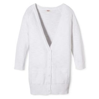 Mossimo Supply Co. Juniors Boyfriend Cardigan   Fresh White XS(1)