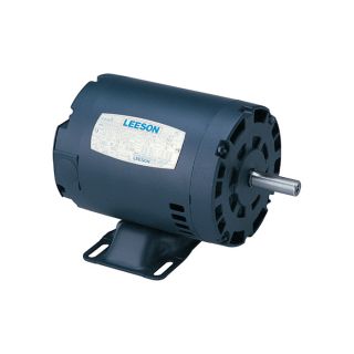 Leeson Reversible Electric Motor   3/4 HP, 3450 RPM