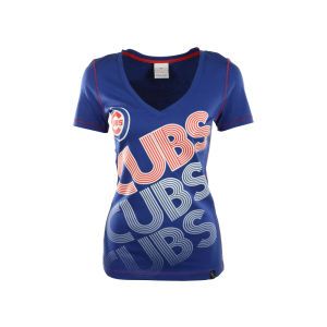 Chicago Cubs 5th & Ocean MLB Womens Athletic Baby Jersey T Shirt