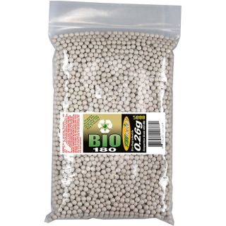 Tsd Tactical Bio26x5m 0.26g 6 Mm Biodegradable White Airsoft Bbs (bag Of 5000)