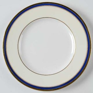 Minton Windsor Cobalt Blue Salad Plate, Fine China Dinnerware   Cobalt Blue Band