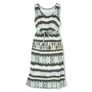 Liz Lange for Target Maternity Sleeveless Knit Dress   Green/Blue XXL
