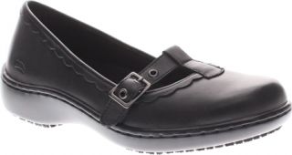 Womens Spring Step Canada   Black Leather Casual Shoes