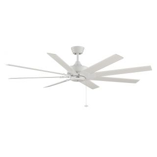 Fanimation Levon 63 inch Matte White Ceiling Fan